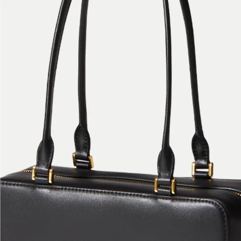 NWT Veronica Beard bag black leather, beautiful - Picture 3 of 3